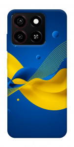 Чехол Жовто-синя гармонія для ZTE Blade A35 4G