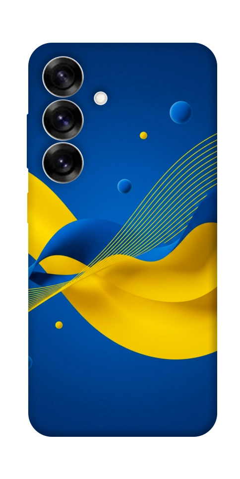 Чехол Жовто-синя гармонія для Galaxy S25+