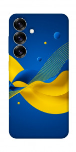 Чехол Жовто-синя гармонія для Galaxy S25+