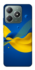 Чехол Жовто-синя гармонія для Realme C61