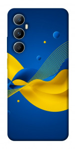 Чохол Жовто-синя гармонія для Realme C65 4G