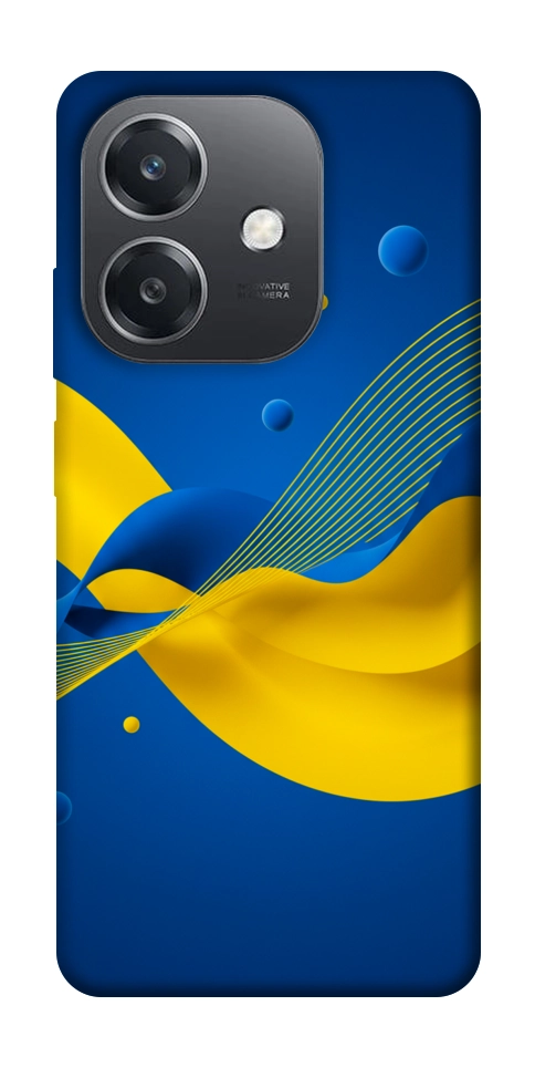 Чохол Жовто-синя гармонія для Oppo А3х 4G