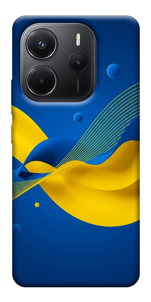 Чехол Жовто-синя гармонія для Xiaomi Redmi Note 14 4G (Int. version)