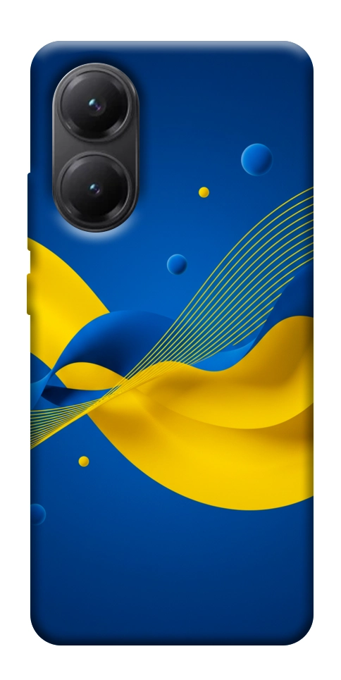 Чехол Жовто-синя гармонія для Xiaomi Poco X7 Pro