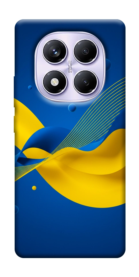 Чехол Жовто-синя гармонія для Xiaomi Poco X7
