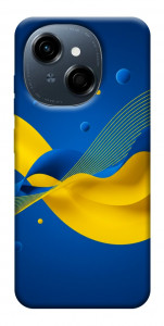Чехол Жовто-синя гармонія для TECNO Spark Go 1 (KL4)