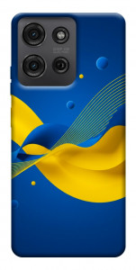 Чохол Жовто-синя гармонія для Motorola Moto G75 5G