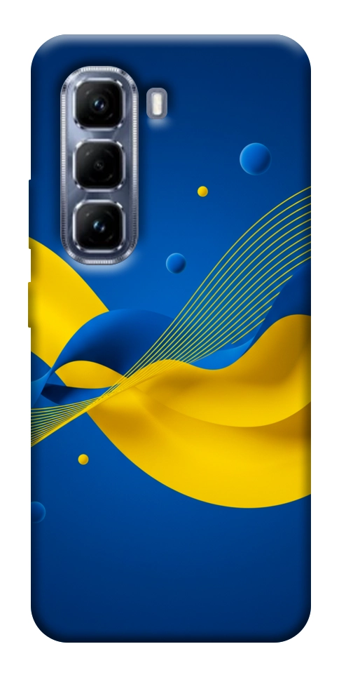 Чехол Жовто-синя гармонія для Infinix Hot 50 Pro