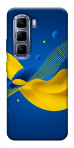 Чехол Жовто-синя гармонія для Infinix Hot 50 Pro