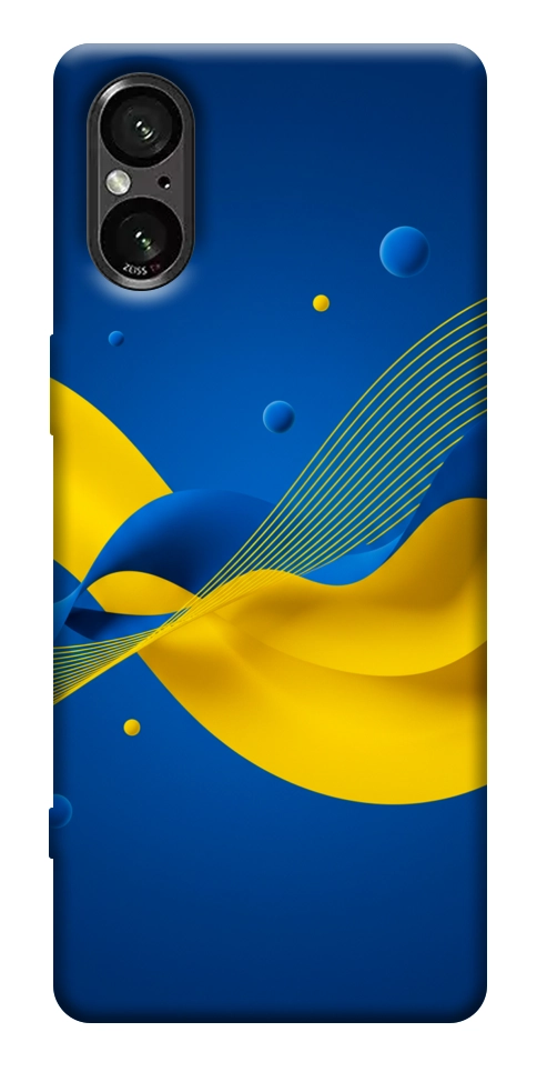 Чехол Жовто-синя гармонія для Sony Xperia 5 V