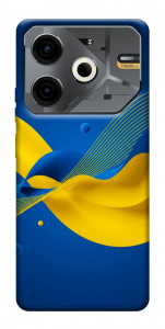 Чохол Жовто-синя гармонія для TECNO Pova 6 Neo (LI6)