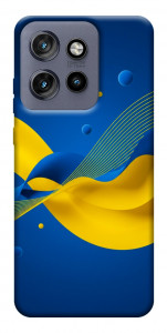 Чехол Жовто-синя гармонія для Motorola Edge 50 Neo