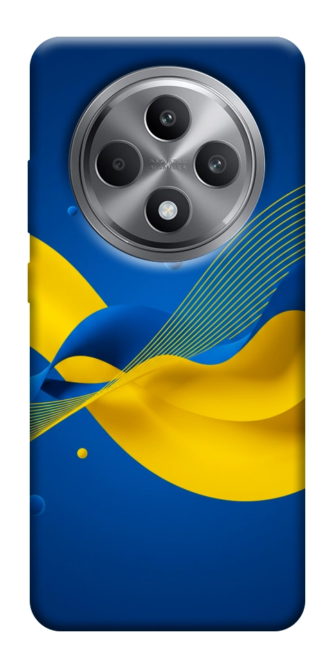 Чехол Жовто-синя гармонія для Oppo Reno 12 F 4G