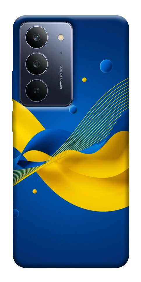 Чехол Жовто-синя гармонія для Realme C75x