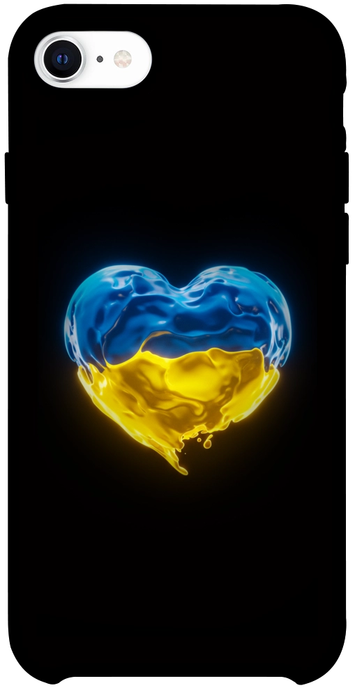 Чехол Серце України для iPhone SE (2020)