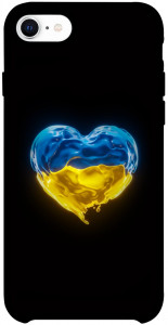 Чехол Серце України для iPhone SE (2020)
