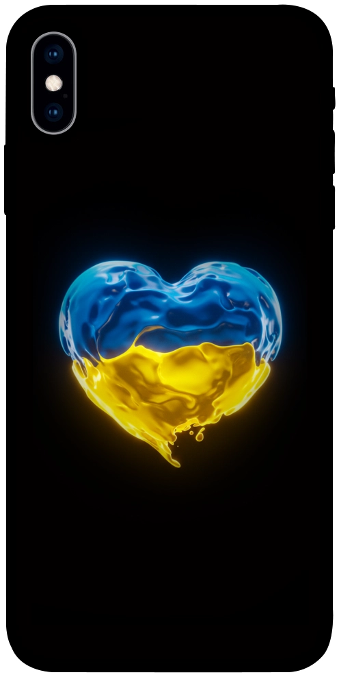 Чехол Серце України для iPhone X