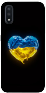 Чохол Серце України для Galaxy A01