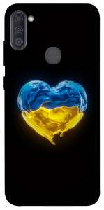 Чохол Серце України для Galaxy A11 (2020)