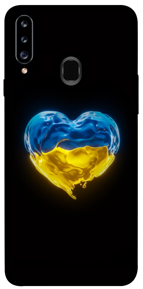 Чехол Серце України для Galaxy A20s (2019)