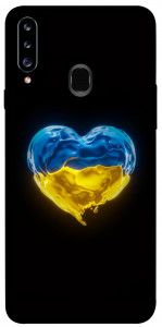 Чехол Серце України для Galaxy A20s (2019)