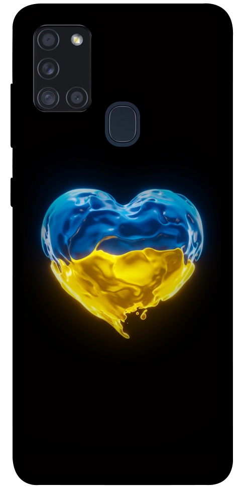 Чехол Серце України для Galaxy A21s (2020)