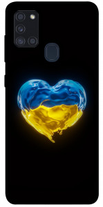 Чехол Серце України для Galaxy A21s (2020)