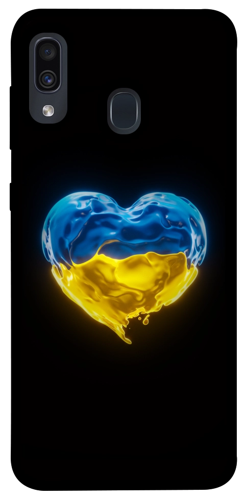Чехол Серце України для Galaxy A30 (2019)