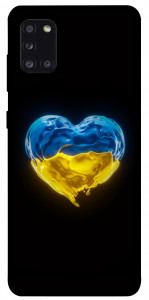 Чехол Серце України для Galaxy A31 (2020)