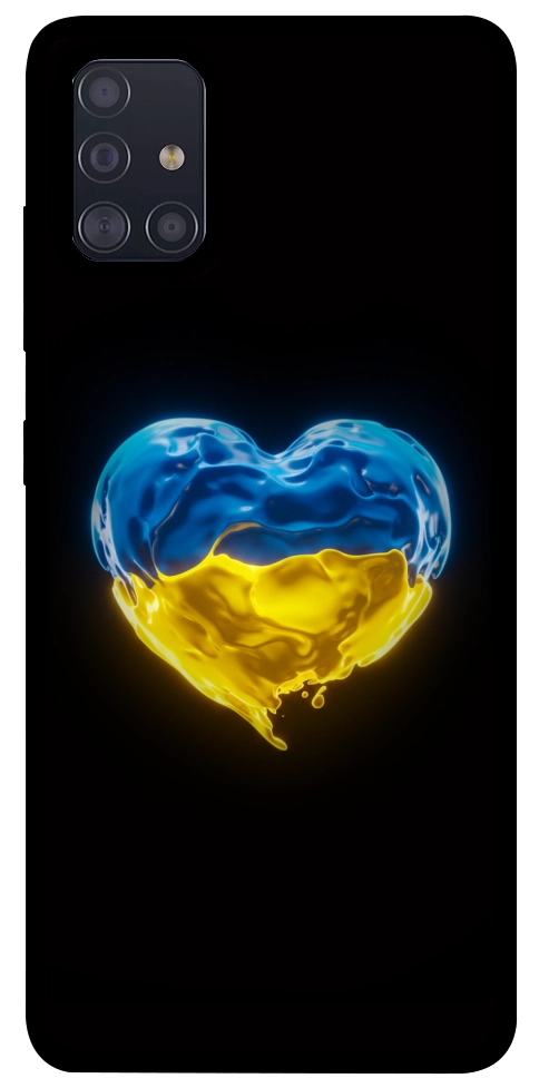 Чехол Серце України для Galaxy A51 (2020)