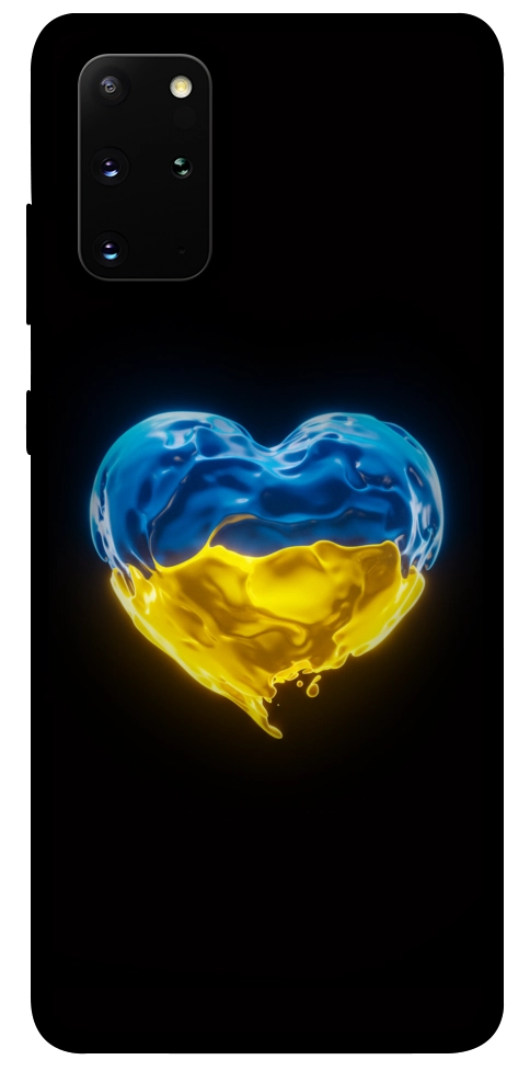Чохол Серце України для Galaxy S20 Plus (2020)