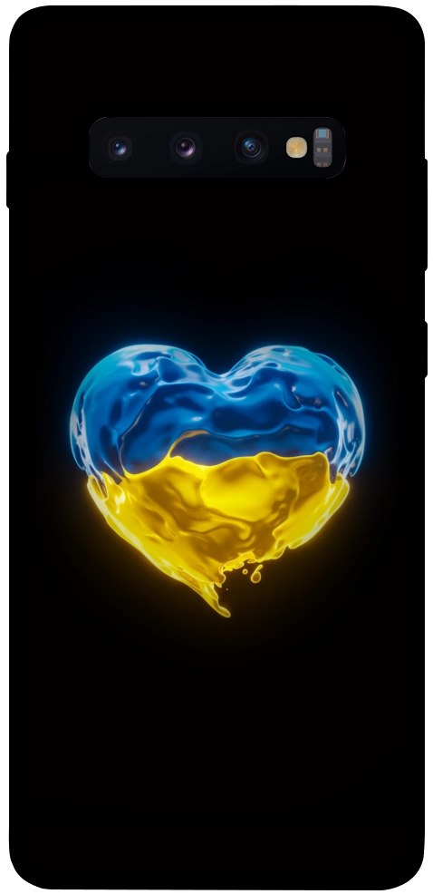 Чохол Серце України для Galaxy S10 Plus (2019)