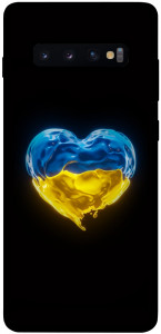 Чохол Серце України для Galaxy S10 Plus (2019)