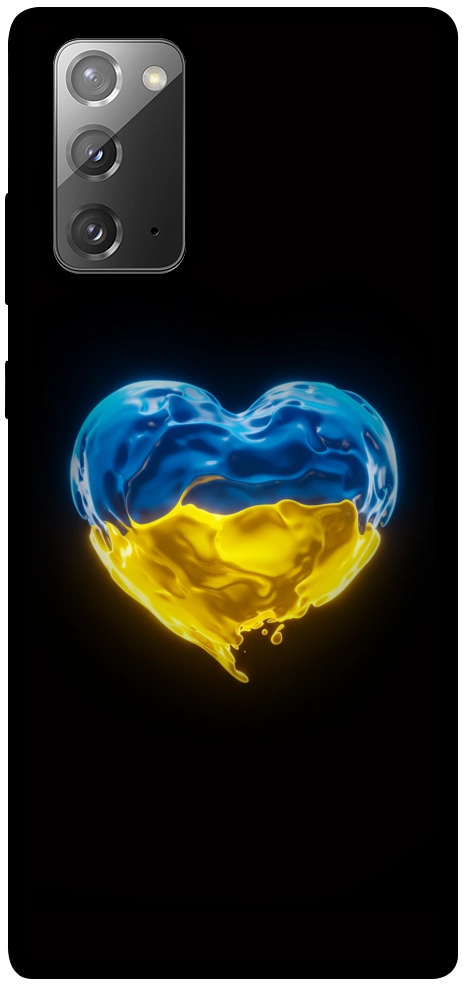 Чохол Серце України для Galaxy Note 20