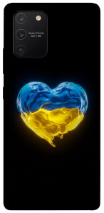 Чохол Серце України для Galaxy S10 Lite (2020)