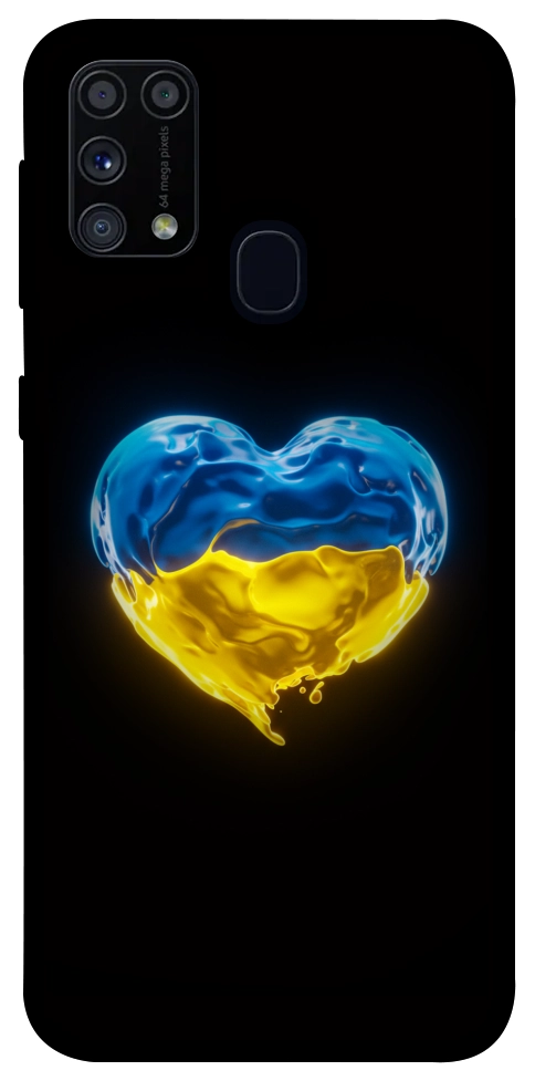 Чохол Серце України для Galaxy M31 (2020)