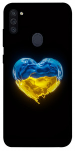 Чохол Серце України для Galaxy M11 (2020)