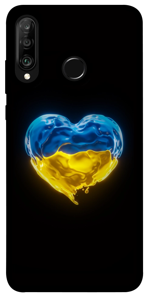 Чехол Серце України для Huawei P30 Lite