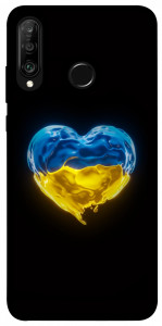 Чехол Серце України для Huawei P30 Lite