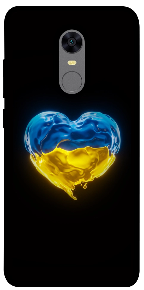 Чехол Серце України для Xiaomi Redmi Note 5 (Single Camera)