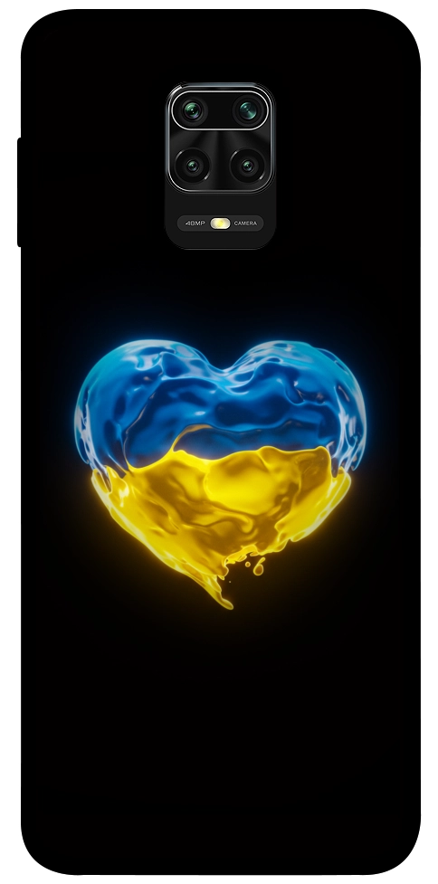 Чехол Серце України для Xiaomi Redmi Note 9 Pro