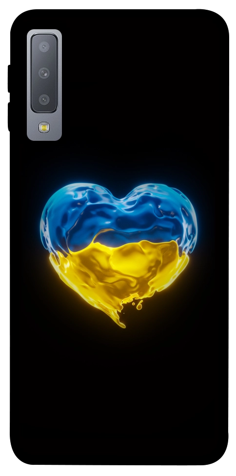 Чехол Серце України для Galaxy A7 (2018)