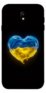 Чохол Серце України для Galaxy J7 (2017)