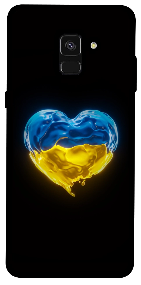 Чехол Серце України для Galaxy A8 (2018)