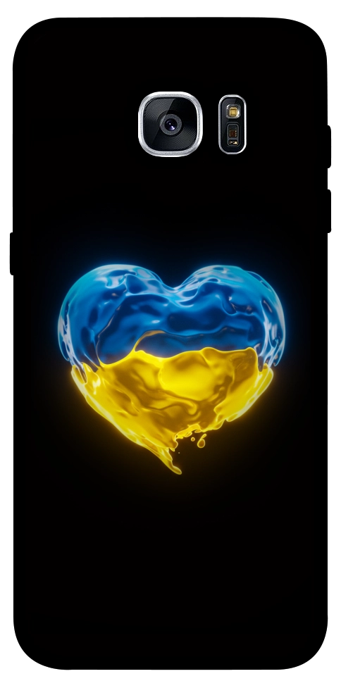 Чехол Серце України для Galaxy S7 Edge