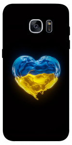 Чехол Серце України для Galaxy S7 Edge