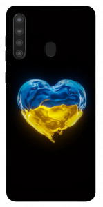 Чехол Серце України для Galaxy A21