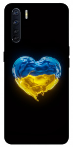 Чехол Серце України для Oppo A91