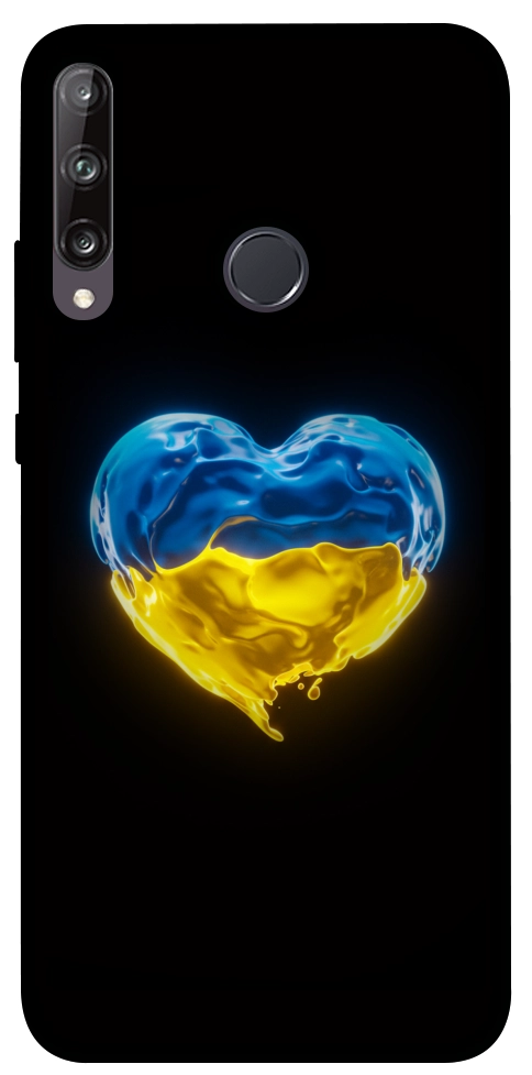 Чехол Серце України для Huawei P40 Lite E