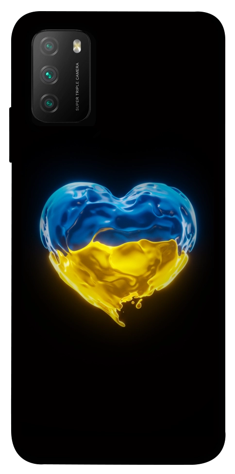 Чехол Серце України для Xiaomi Poco M3